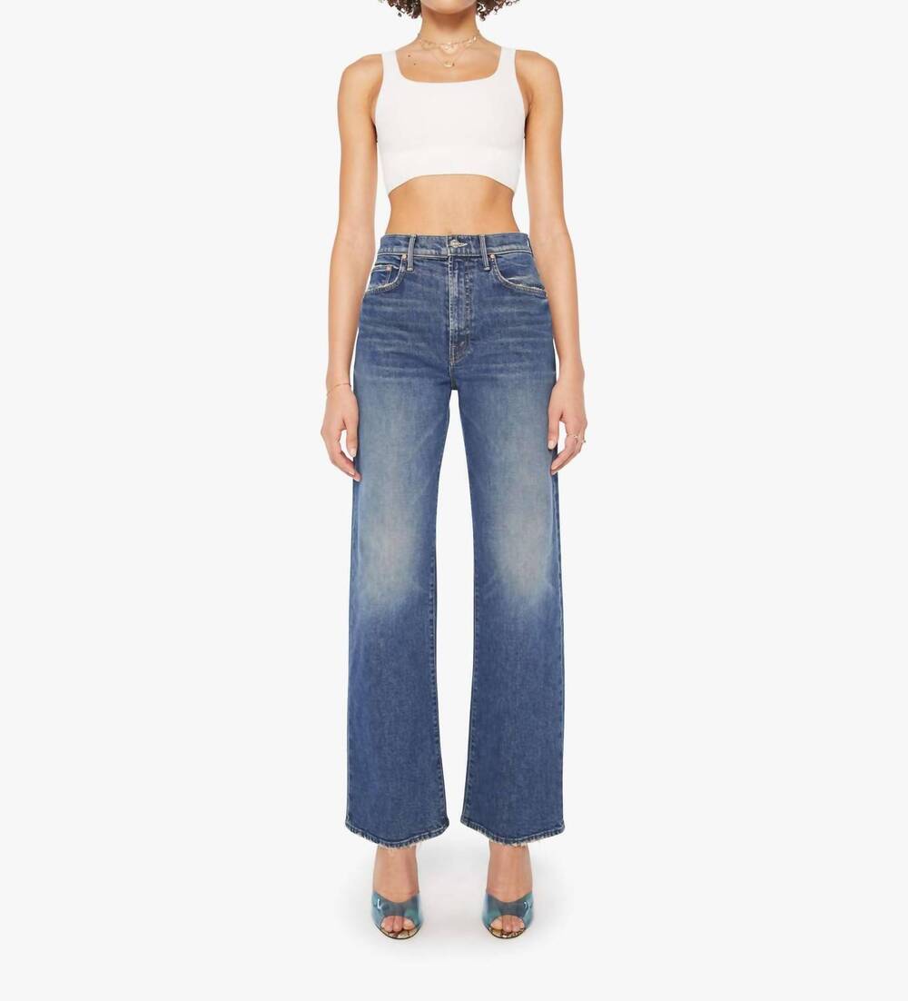NEW MOTHER lasso sneak jeans in punk nouveau